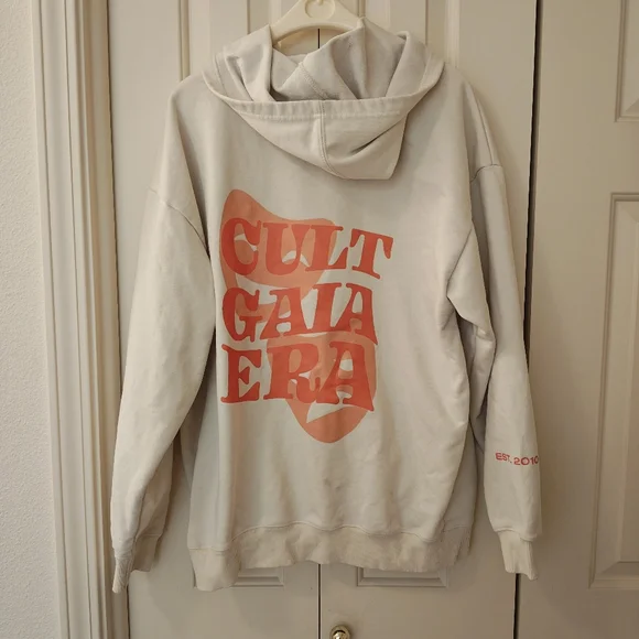 Cult Gaia Men's Cream Hoodie - Picture 6 of 15